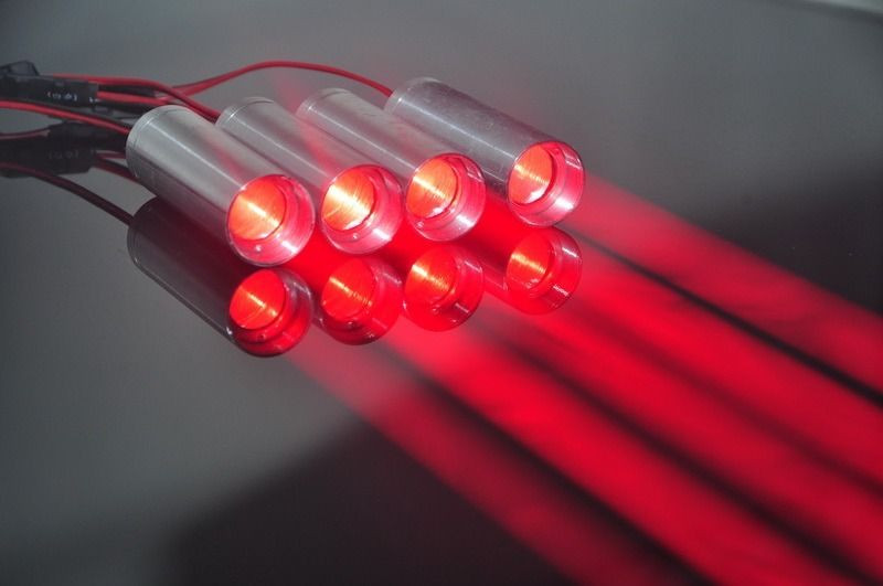 Luces de decoración de Barras Módulo de diodo de láser Rojo 650nm 660nm 130 MW for KTV Decoración de iluminación LED Escenario DJ Ligero 