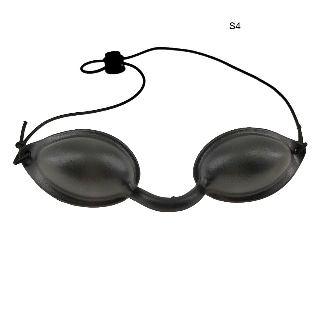IPL Beauty Clinic Patient Skincareguys Eyepatch Laser Light Protection Safety Goggles Black 