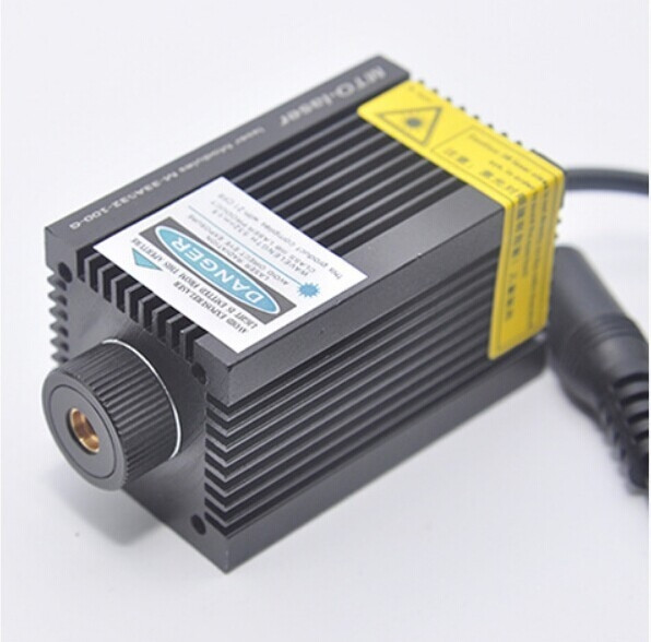 3354 250mW 405nm Violet Blue Dot Focusable Laser Module for Marking Engraving