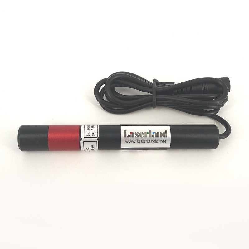 16*120mm 648nm 10mW Red DOT Focusable Laser Module