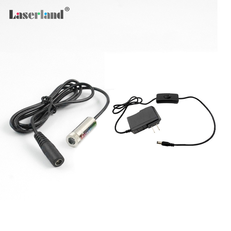12*45mm 50mW 100mW 980nm Infrared Cross Focusable Laser Module