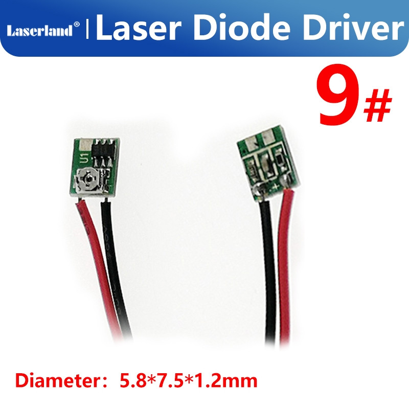650nm 635nm 780nm 5V 1-20mW Red IR Infrared Constant Power Laser Diode Driver Board  N Type Pin APC Patch Type