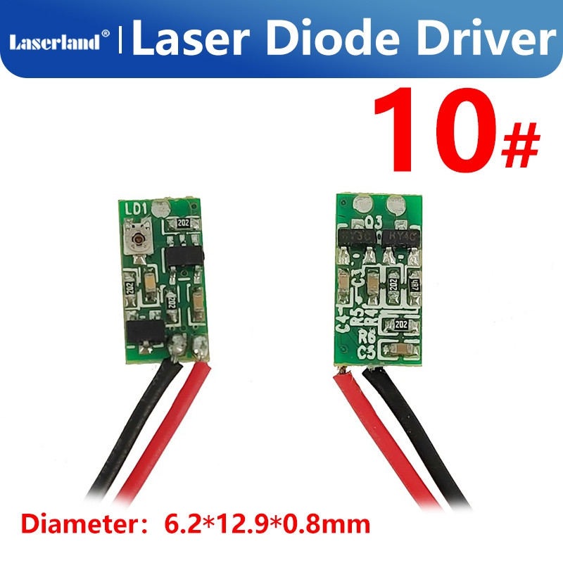 635nm 650nm 780nm 808nm Red Infrared 5V 5-20mW Laser Diode Drive Circuit Constant Power Drive APC