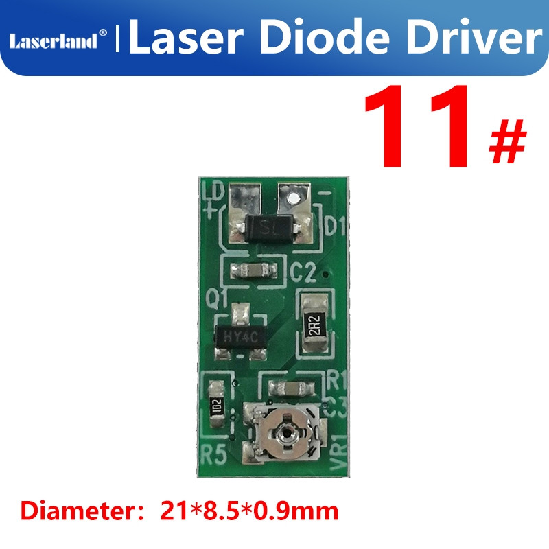 635nm 650nm 480nm 808nm 3-5V 0-200mA Red IR Laser Diode Constant Current Power Supply Driver with Operational Amplifier