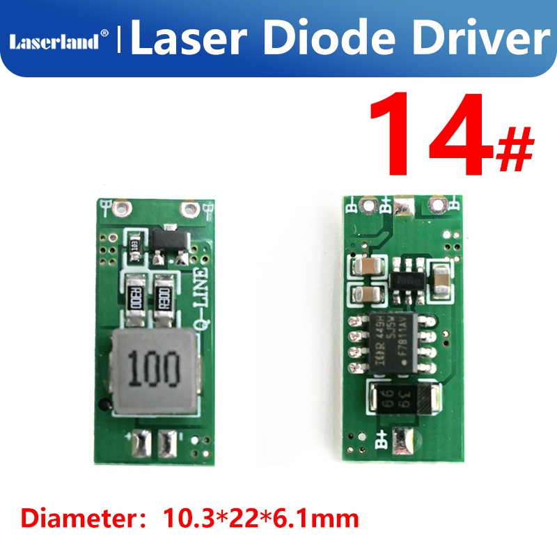 445nm 520nm Blue Green Laser Drive Buck Circuit Laser Diode Constant Current 1W/1.6W/3W 12V 3A