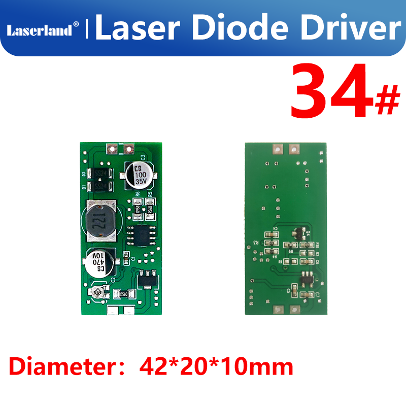 Red Laser 12V Laser Diode LD Driver Constant Current Circuit Board Power Supply ACC