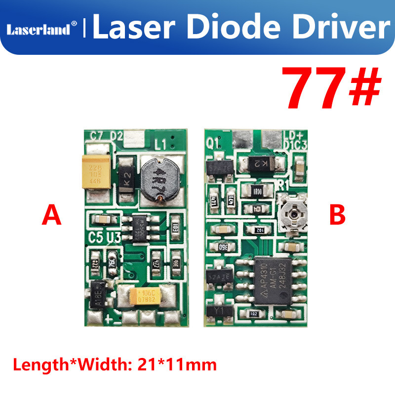 405nm 450nm 520nm Blue Green Laser Diode Constant Current Buck Drive Circuit Board