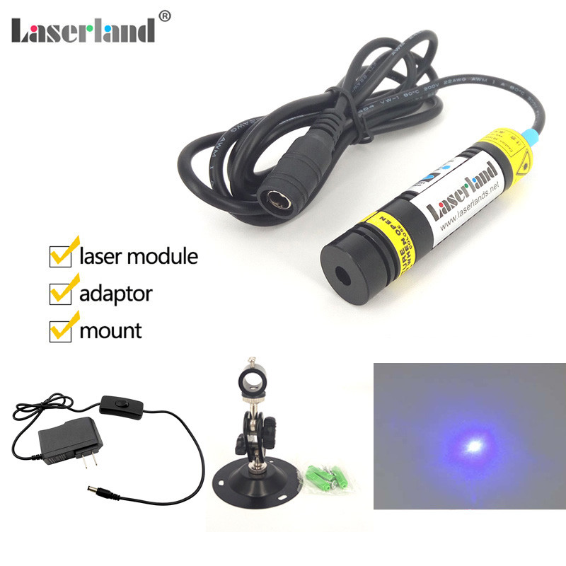1668 450nm 80mW Blue Laser  Dot Module Haunted House Lighting effects Escape Room