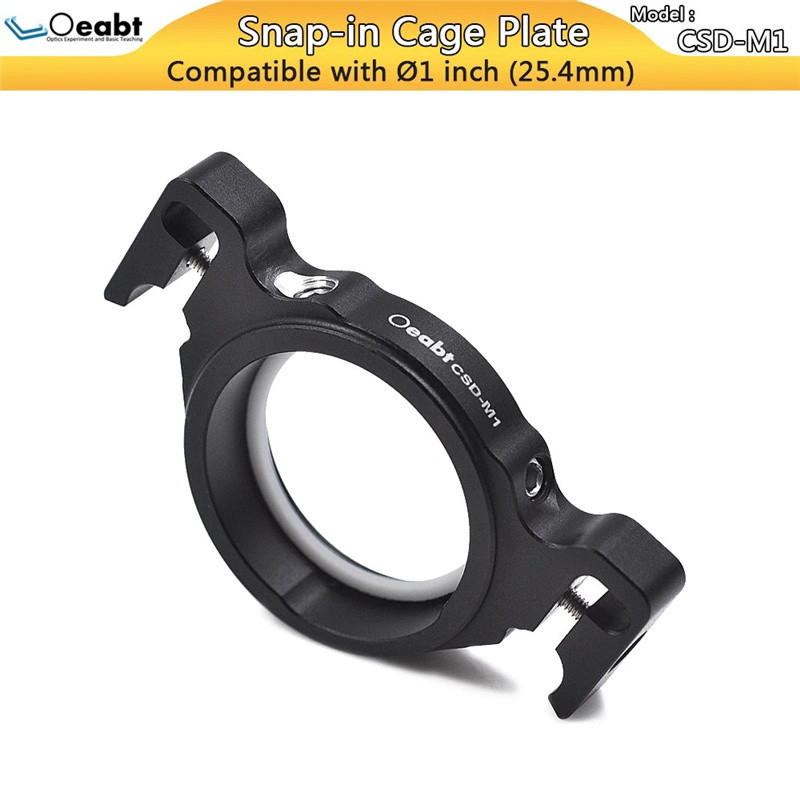 CSD-M1 30mm Quick Release Cage Plate Cage Snap-in Cage Plate Frame Flexible Fixed Cage Coaxial for Cage System Optical Experiment