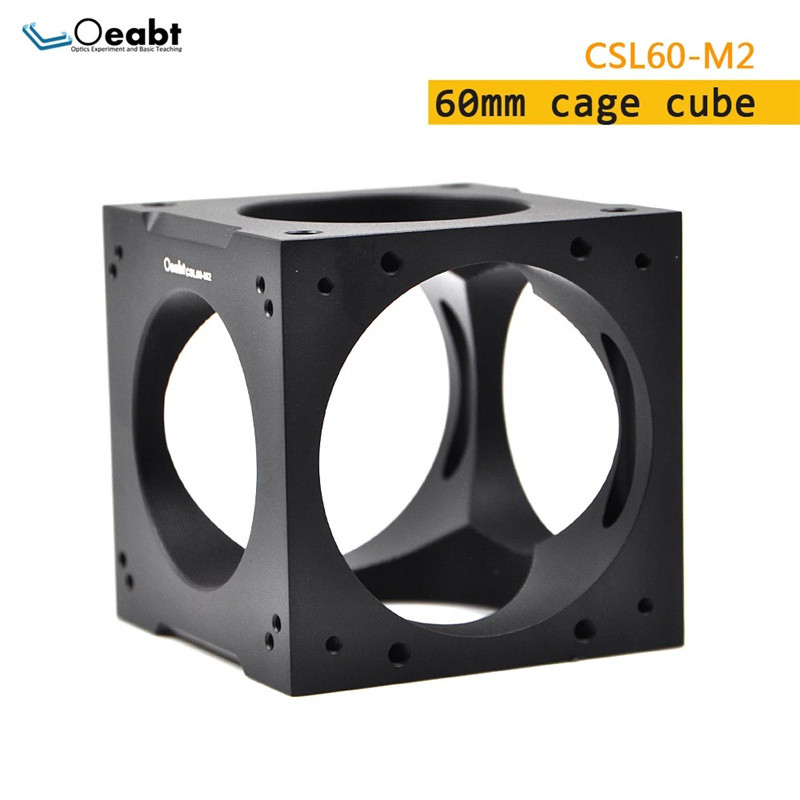 CSL60-M2 Mirror Cage System 60mm Cage Cube Frame Polarization Beam Splitter Splitting Installation Optical Experiment Research
