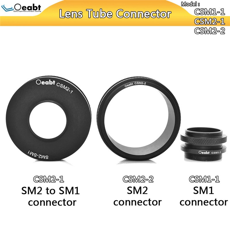 CSM2-1 CSM2-2 Lens Tube Connector Tube Adapter Threaded Connector SM2 To SM1 Assembly Tube Optics
