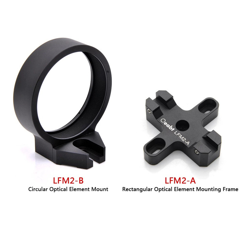 LFM Series Cage Cube Optical Element Mount 60mm Coaxial Cube Accessories Optical Filter Holder light filter tools