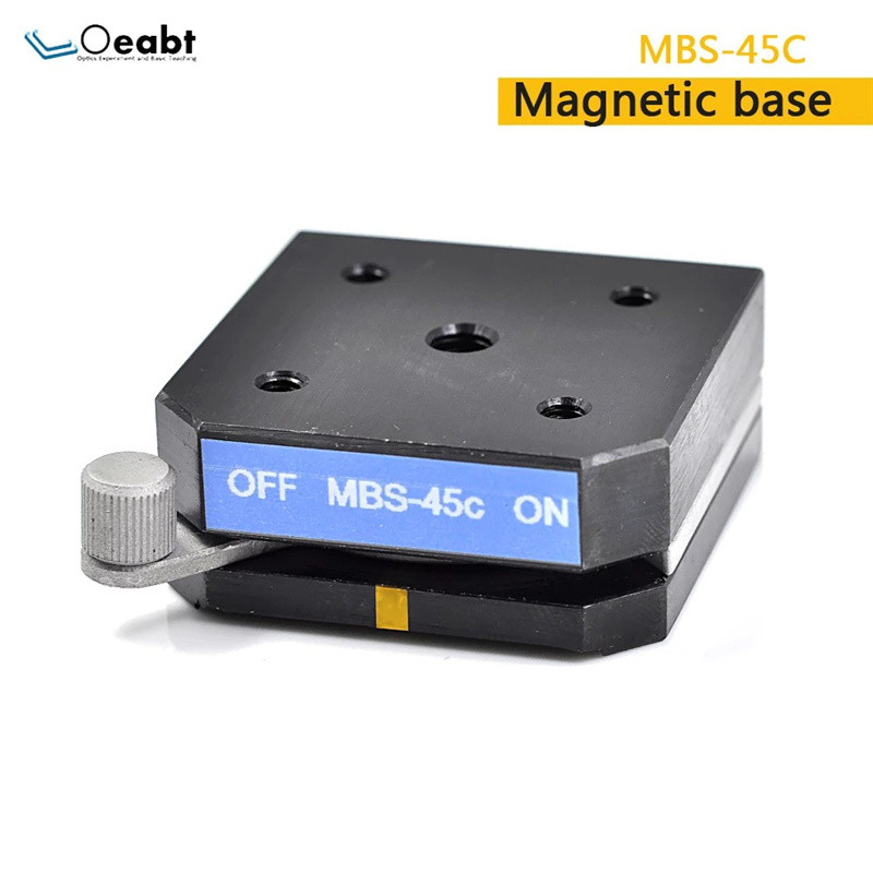 MBS-45c magnetic base ultra-thin magnetic base optical experimental magnetic base two-dimensional experimental optical platform