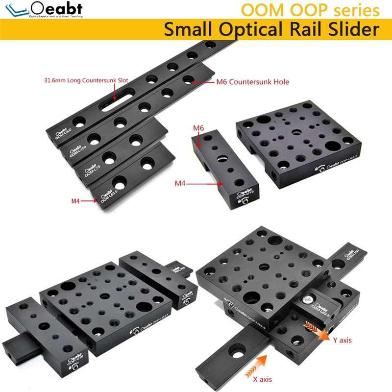 OOM-L OOP-L Series Optical Rail Slide Slider Linear Guide Scientific Research Experiment Mobile Platform