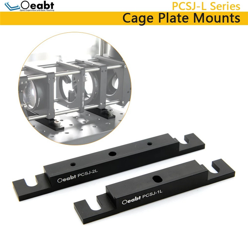 PCSJ-L Series Cage Plate Mounts Opto-Mechanical Components Cage Systems Optical Components Aluminum Parts