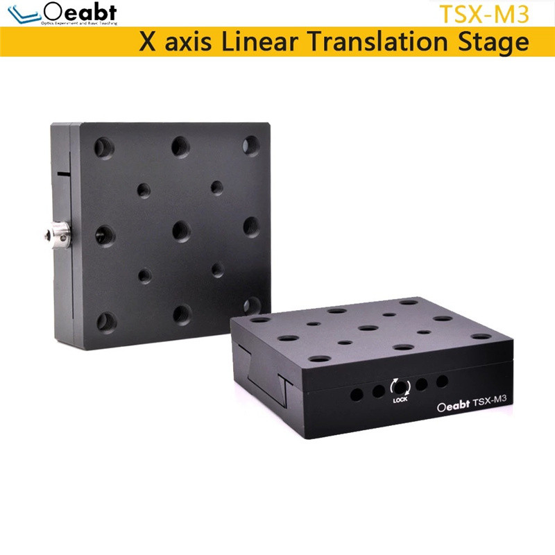 TSX-M3 X-axis Linear Translation Stage Slide Displacement Platform Single-axis Precision Dovetail Table Experiment
