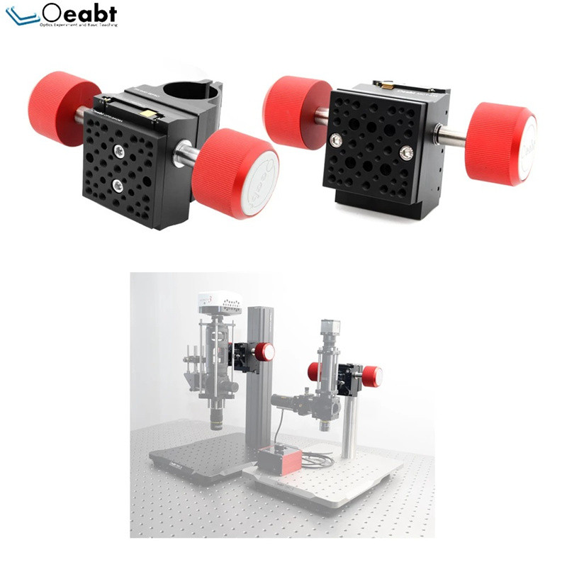 MCT-LM Lift Focusing Slide Hand Wheel Microscope Bracket Mechanism Moves Up and Down Bracket Accessories Optical Experimental