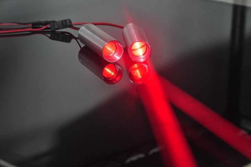 22*70 Fat Beam 660nm 130mW Red Dot Laser Module f KTV Bar DJ Stage Lighting