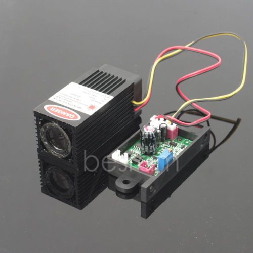 3258 Fat beam 150mW 200mW 650nm Red Dot Focusable Laser Module TTL