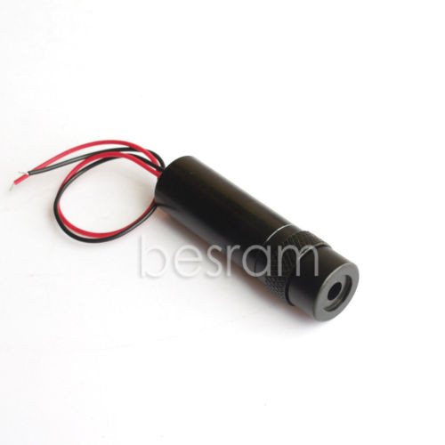 16*55mm 650nm 30mW Red Round DOT Focusable Laser Module Glass Lens 5VDC