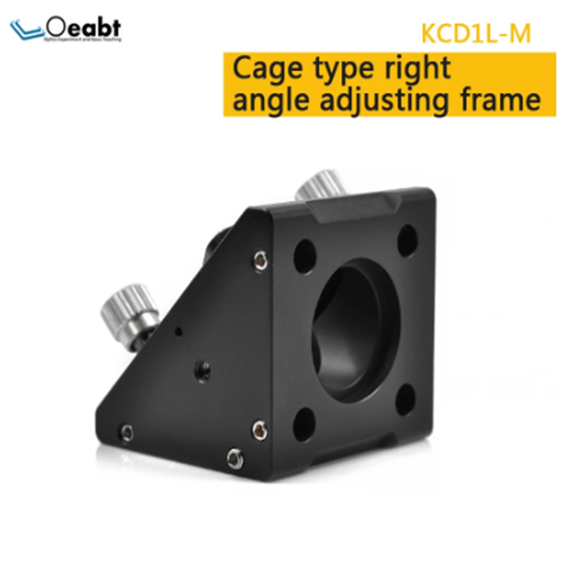 Kcd1l-m Right Angle Optical Adjustment Cage System Right Angle Adapter 90 Degree Mirror Mount Optical Experiment Research
