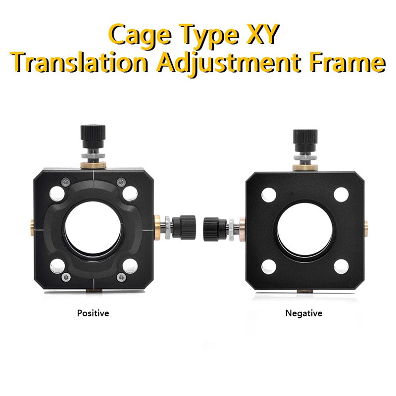 CXY1-M Cage Type XY Translation Adjustment Frame 30mm Cage System Frame SM1 Ø1" Two-dimensional Mount Optical Experiment