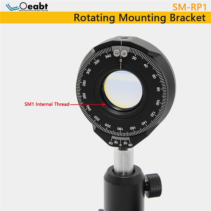 SM-RP1 Rotary Mounting Frame Optical Adjusting Wave Plate Polarizer Support Scientific Research Experiment