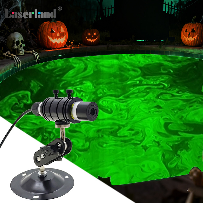 532nm Non Adjustable Focus Green Generator Line Module for Halloween Scary House Laser Swamp Laser Pond Haunted House Garden Yard Decoration