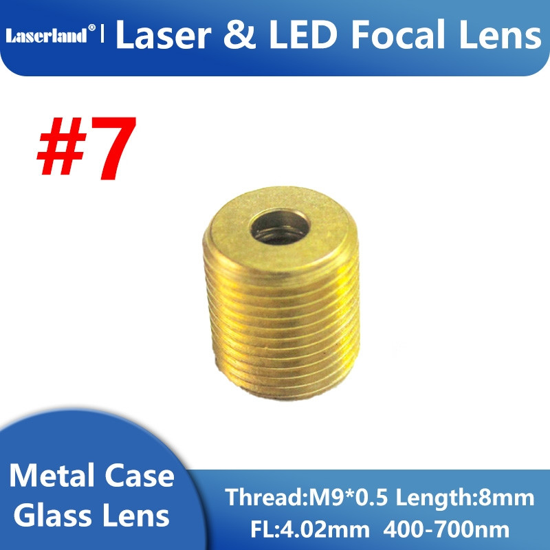 Focal Lens Collimation Lens Coated Glass Lens M90508F6340 #7