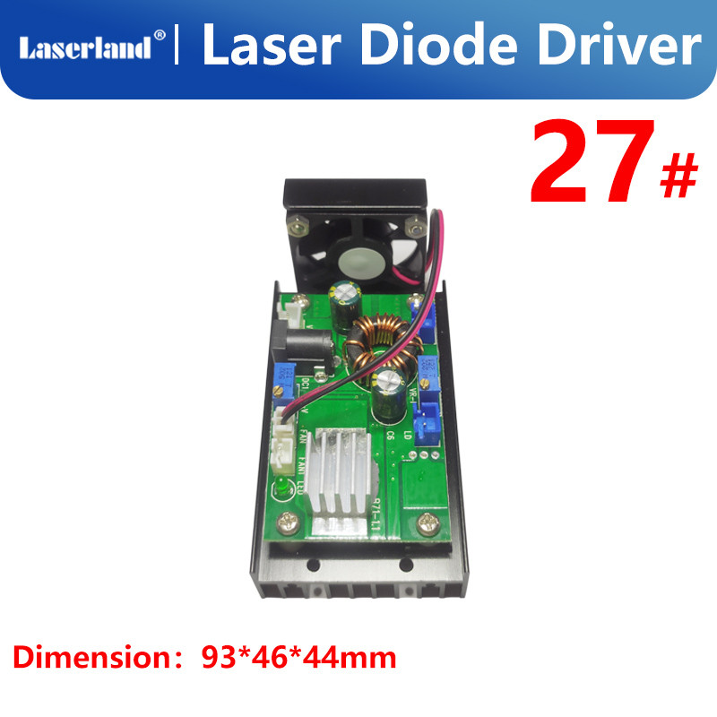 450nm 520nm Blue Green PCB Laser Diode Driver Circuit Board High-power Constant Current Power Supply
