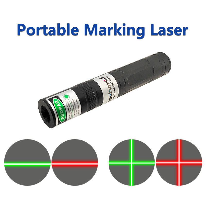 New Portable Red Green Line Cross Laser Module for Alignment Woodworks Sawmill Tiles