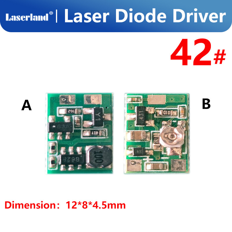 520nm 30mW ACC 3-5V Boost Laser Circuit Board Laser Diode Driver Board Power Supply