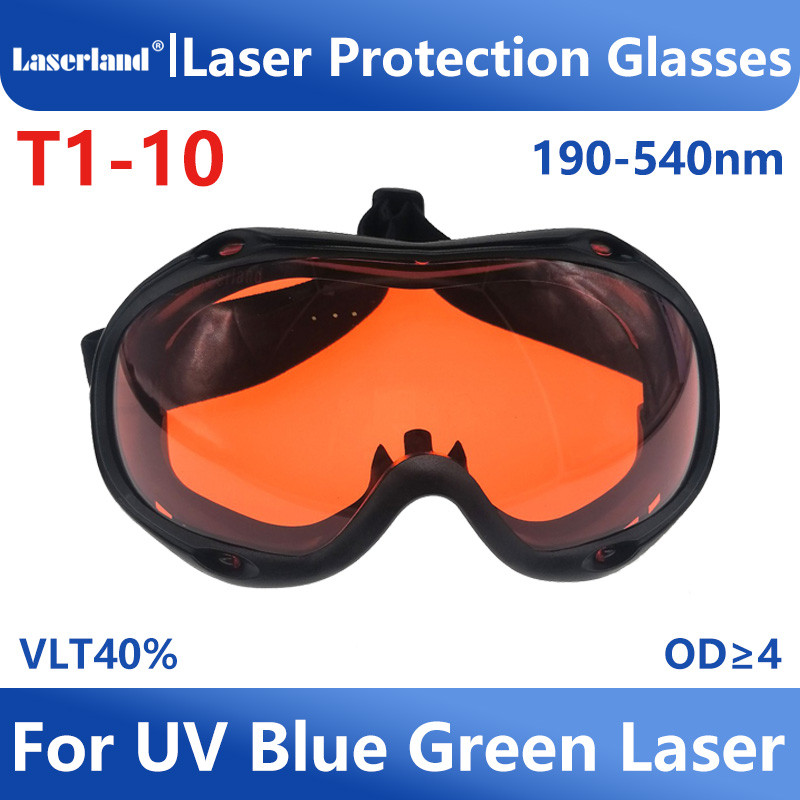 T1-10 190-550nm Laser Protective Goggles CE OD6+