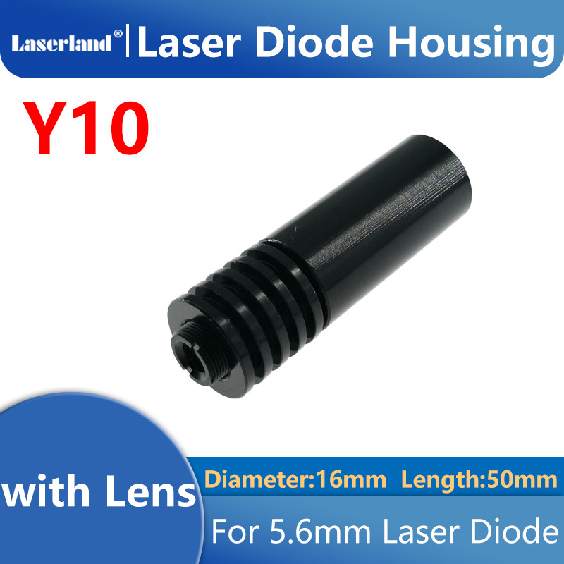 16*50mm House/Housing/Case with Lens 200nm-1100nm for 5.6mm TO18 Laser Diode LD