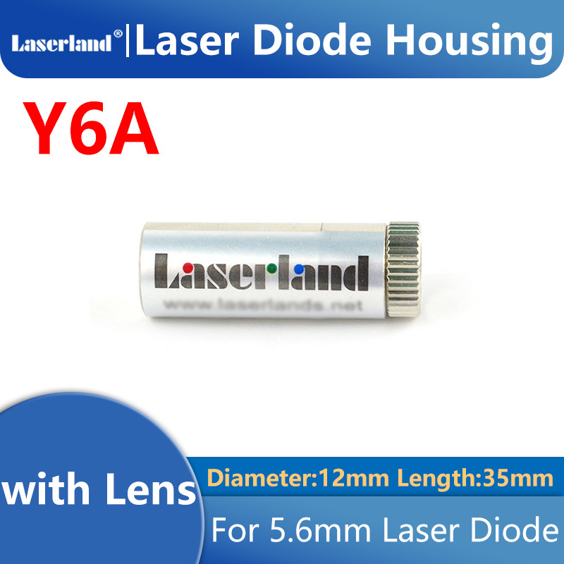 12*30mm 5.6mm TO-18 Laser Diode Metal Housing with Lens