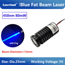 450nm Blue Laser Fat Beam Laser Diode Module for KTV Bar DJ Stage Lighting