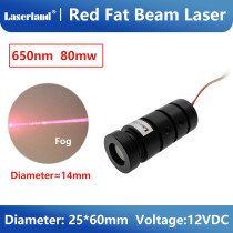  12V 520nm 650nm Laser Fat Beam Laser Diode Module for KTV Bar DJ Stage Lighting