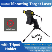 Shooting Target Laser System Range Training Red Light Module with Tripod Holder and USB Cable