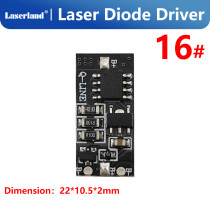 638nm Orange Red Laser Diode Constant Current Drive Circuit Power Single Gear / Three Gears 300-500-800mW 1W