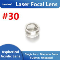 5mm Diameter Focal Lens for Laser Diode PMMA #30