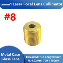Focal Lens Collimation Collimating Laser Collimator Glass for IR Infrared 700nm-1100nm #8