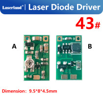 520nm 30mW APC Laser Circuit Board Laser Diode Driver Board 3-7V Power Supply