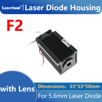 3350 Focusable Housing for 5.6mm 9.0mm Laser Diode Module with Fan