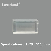Laser Beam Homogenizer / Optical Diffuser Lens Divergence Angle 9° for Red Green Laser