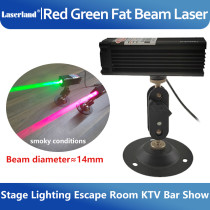 30*90mm 650nm 638nm 520nm Green Red Fat Beam Laser Module with Fan