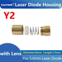 8*13mm Housing for 5.6mm TO18 Laser Diode with Focusable Plastic lens