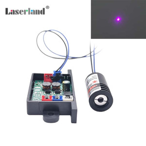 18*35mm 405nm 100mW Violet Blue Dot Laser Module 12V with TTL Stage Lighting