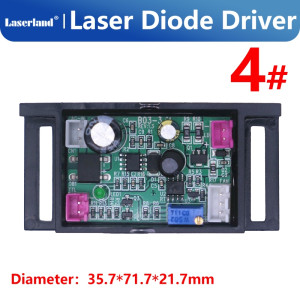 Power Supply Driver for 635nm 638nm Red/Orange IR Infrared Laser Diode TTL 12V 1.2A 50mW-500mW