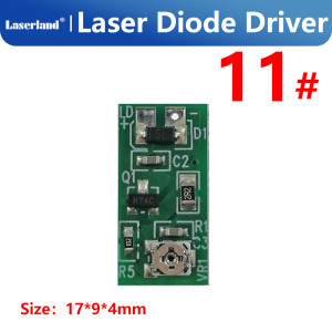 635nm 650nm 480nm 808nm 3-5V 0-200mA Red IR Laser Diode Constant Current Power Supply Driver with Operational Amplifier