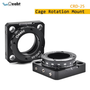 CRD-25 Indexing Rotation Mount 30mm Cage System Polarizer Mount 360 ° Mount for Cage System Optical Experiment Research